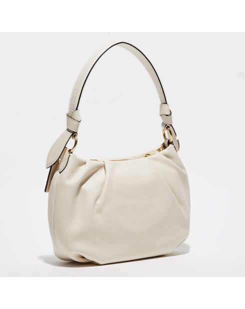 Sac porté épaule en Cuir Everly craie/blanc - 18.9x12.9x29.1 cm