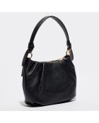 Sac porté épaule en Cuir Everly noir - 18.9x12.9x29.1 cm