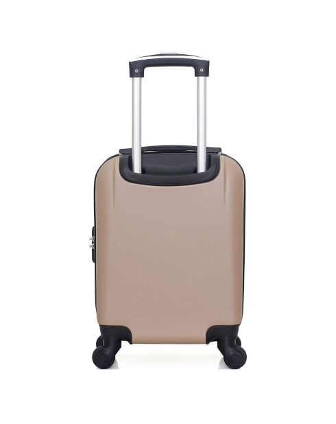 XXS Kabinenkoffer 4 Einzelräder Miami 46 cm beige