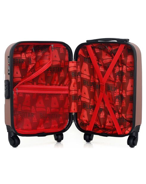 XXS Kabinenkoffer 4 Einzelräder Miami 46 cm roségold