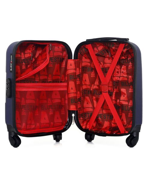 Kabinenkoffer XXS 4 Einzelräder Miami 46 cm marineblau