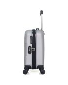 XXS Miami-Kabinenkoffer mit 4 Rädern 46 cm grau