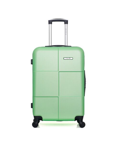 XXS Miami-Kabinenkoffer mit 4 Rädern 46 cm grün