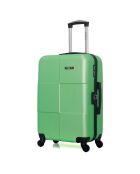 XXS Miami-Kabinenkoffer mit 4 Rädern 46 cm grün