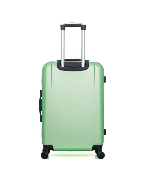 XXS Miami-Kabinenkoffer mit 4 Rädern 46 cm grün