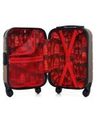 XXS 4-Rad-Kabinenkoffer Ottawa 46 cm beige