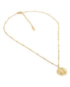 Collier en Acier plaqué Or Jaune doré