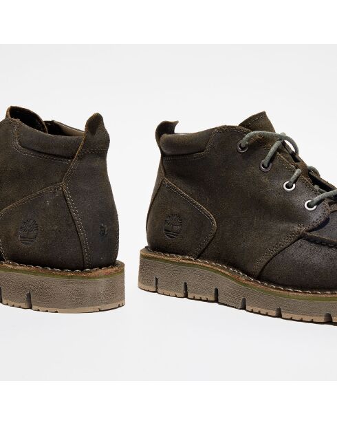 Chukka boots en Cuir Westmore Moctoe kaki