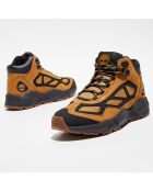 Sneakers en Cuir Ripcord Mid Hiker camel/noir