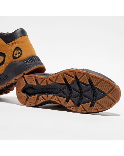 Sneakers en Cuir Ripcord Mid Hiker camel/noir
