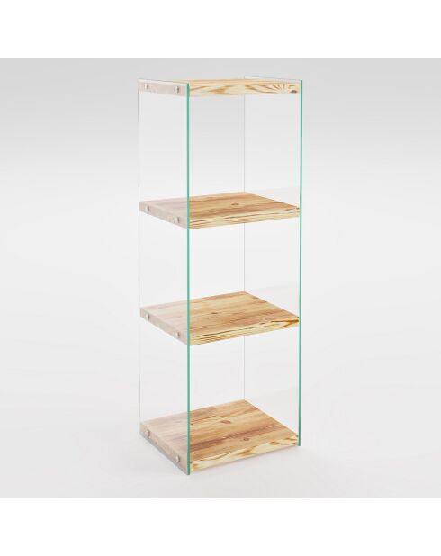 Bibliothèque niagara chêne - 40x120x35 cm