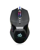 Souris de jeu Alpha Bravo GZ1 noir/bleu