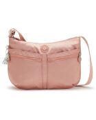 Sac bandoullière Izellah dynamic twill warm rose - 23x23x12 cm