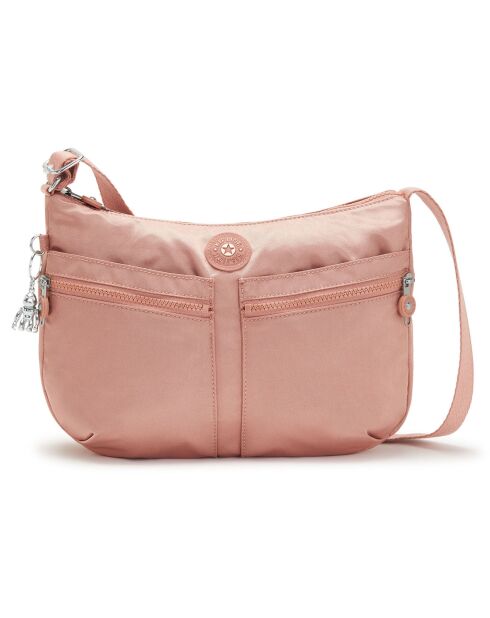 Sac bandoullière Izellah dynamic twill warm rose - 23x23x12 cm