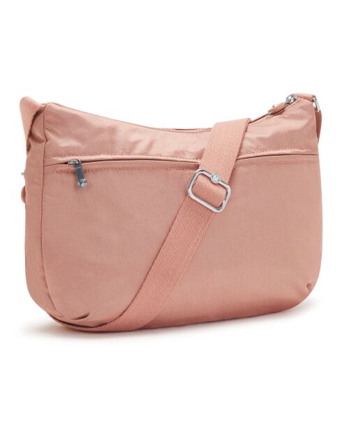 Sac bandoullière Izellah dynamic twill warm rose - 23x23x12 cm