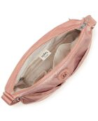 Sac bandoullière Izellah dynamic twill warm rose - 23x23x12 cm