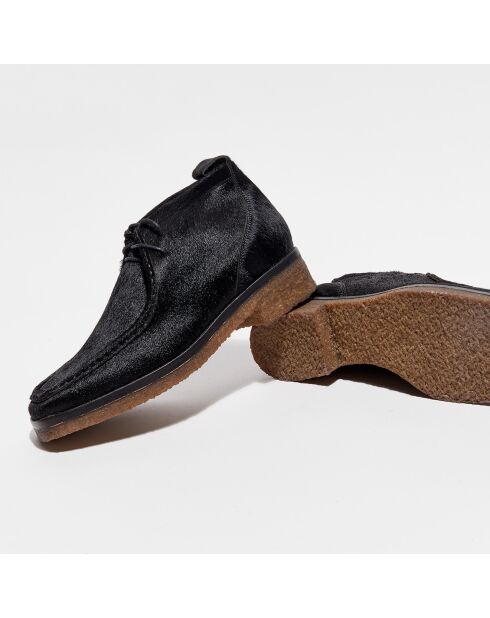 Boots en Cuir Clark noires