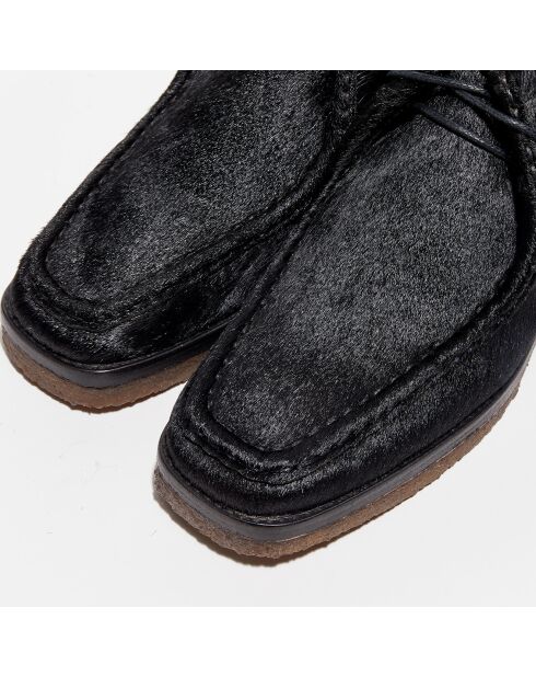 Boots en Cuir Clark noires