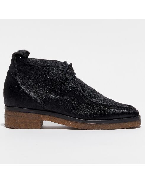 Boots en Cuir Clark noires