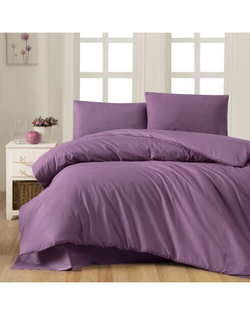 Parure housse de couette Plum violette