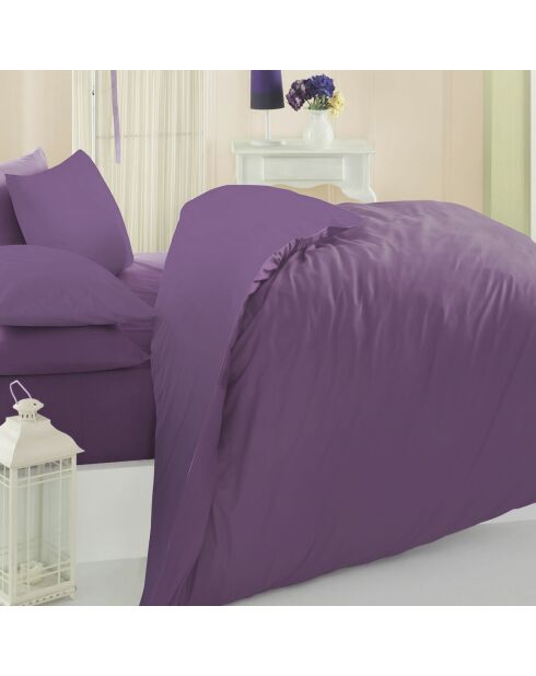 Parure housse de couette Plum violette