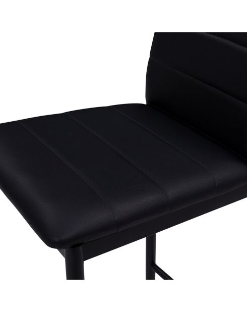 2 Tabourets Regilux noir - 43x52x100 cm