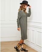 Robe Bernie vert kaki