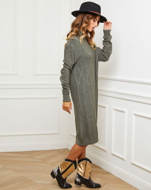 Robe Bernie vert kaki