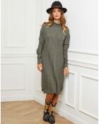 Robe Bernie vert kaki