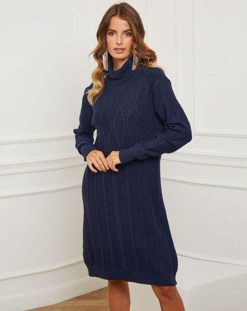 Robe Bernie bleu marine