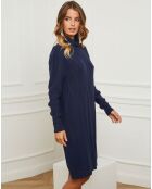 Robe Bernie bleu marine