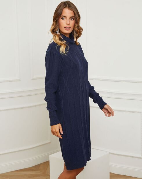 Robe Bernie bleu marine