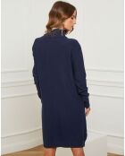 Robe Bernie bleu marine