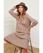 Robe Cubis taupe