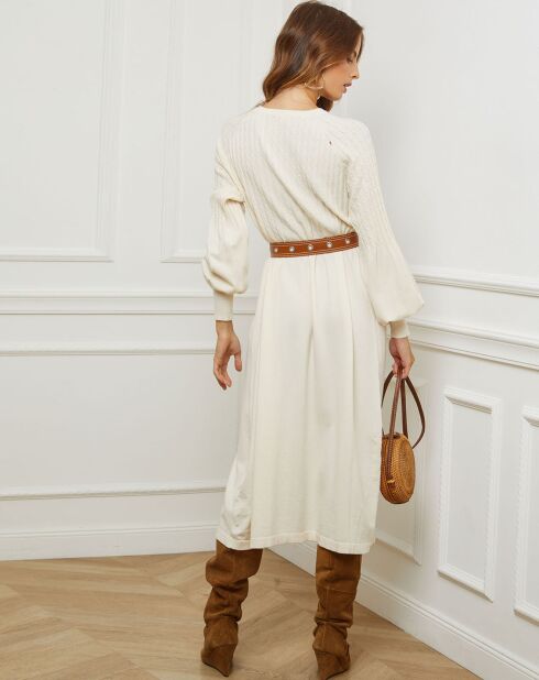 Robe Douve blanche