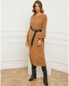 Robe Douve camel