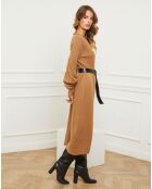 Robe Douve camel
