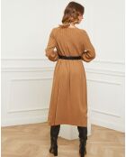 Robe Douve camel