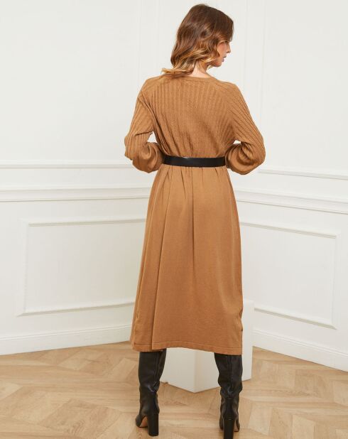Robe Douve camel