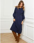 Robe Douve bleu marine