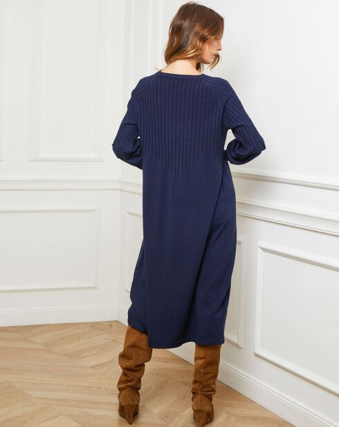 Robe Douve bleu marine