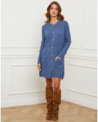 Robe Duviella bleu indigo