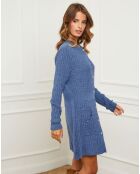 Robe Duviella bleu indigo
