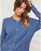 Robe Duviella bleu indigo