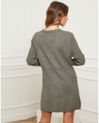 Robe Duviella vert kaki