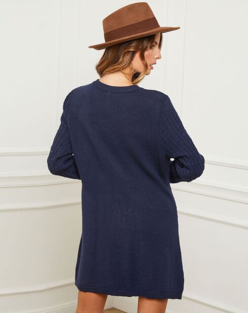 Robe Duviella bleu marine
