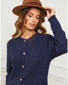 Robe Duviella bleu marine