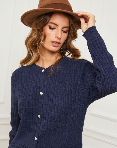 Robe Duviella bleu marine