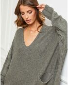 Robe Farjo vert kaki