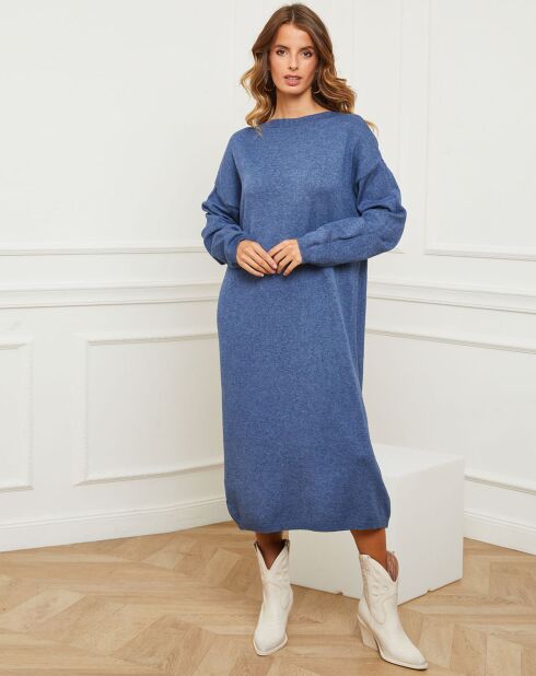 Robe Fastidius bleu indigo